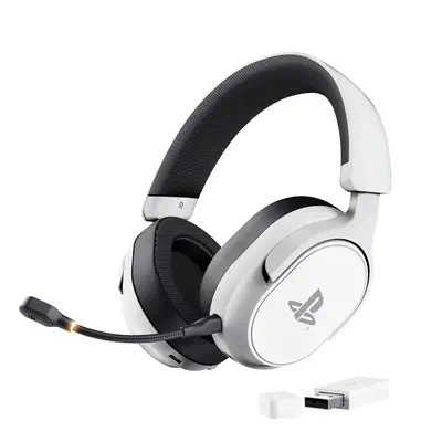 Trust GXT 499 Forta Casque Avec fil &sans fil Arceau Gaming Blanc - Casque Micro - visuel 2