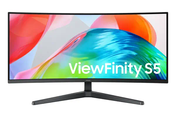 34" ViewFinity S5 S55GH Curved Monitor - Samsung - Ecran Ordinateur - visuel 10