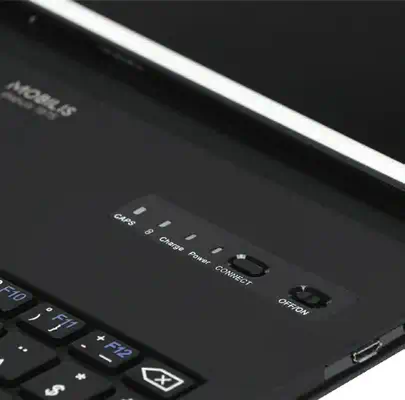 Mobilis 048033 clavier pour tablette ĄŽERTY Français Bluetooth Noir - Etui et Housse - visuel 6