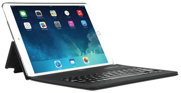 Mobilis 048033 clavier pour tablette ĄŽERTY Français Bluetooth Noir - Etui et Housse - visuel 2