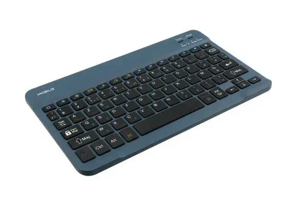 Mobilis 001284 clavier pour tablette AZERTY Français Bluetooth Bleu - Clavier - visuel 2