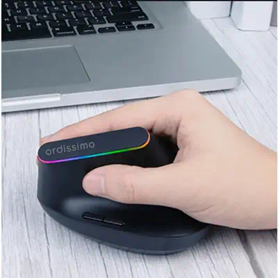 ORDISSIMO ART0425 souris Bureau Ambidextre Bluetooth + USB Type-A Laser - Ordissimo - Souris - visuel 3