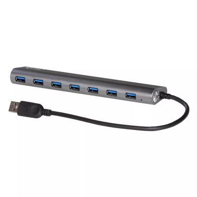 Revendeur officiel Switchs et Hubs I-TEC USB 3.0 Metal Charging HUB 7 Port with power adaptor