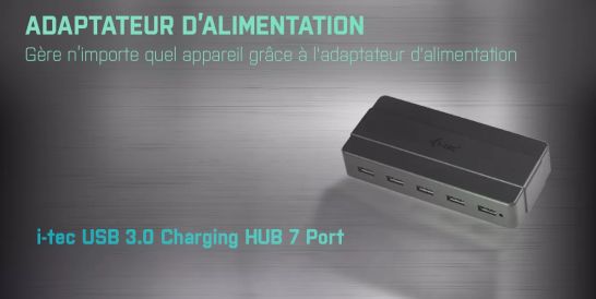 Achat I-TEC USB 3.0 Advance Charging HUB 7 with sur hello RSE - visuel 7