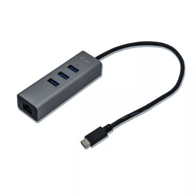Achat I-TEC USB-C Metal 3-Port HUB with Gigabit Ethernet sur hello RSE - visuel 3