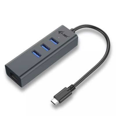 Achat I-TEC USB-C Metal 3-Port HUB with Gigabit Ethernet Adapter sur hello RSE