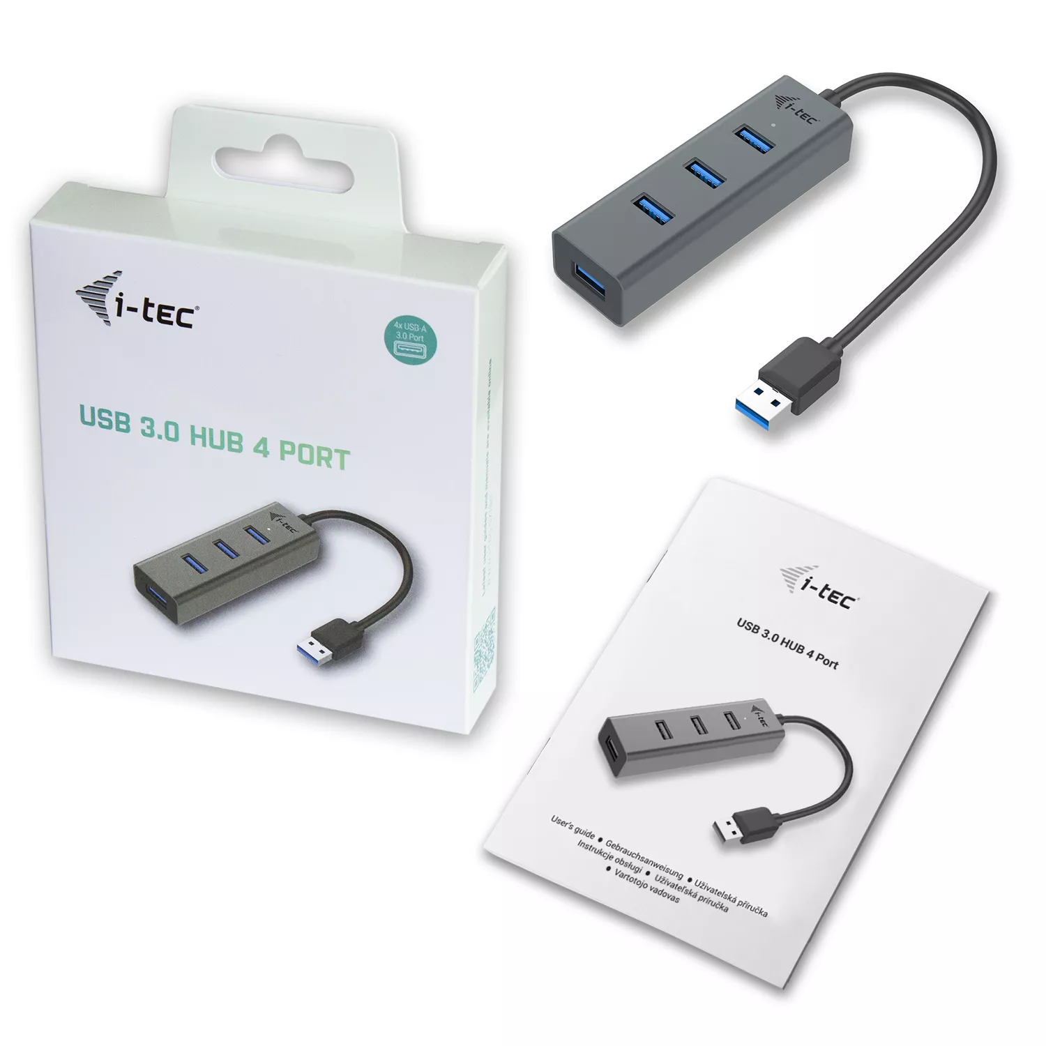 Vente I-TEC USB 3.0 Metal HUB 4 port without i-tec au meilleur prix - visuel 4