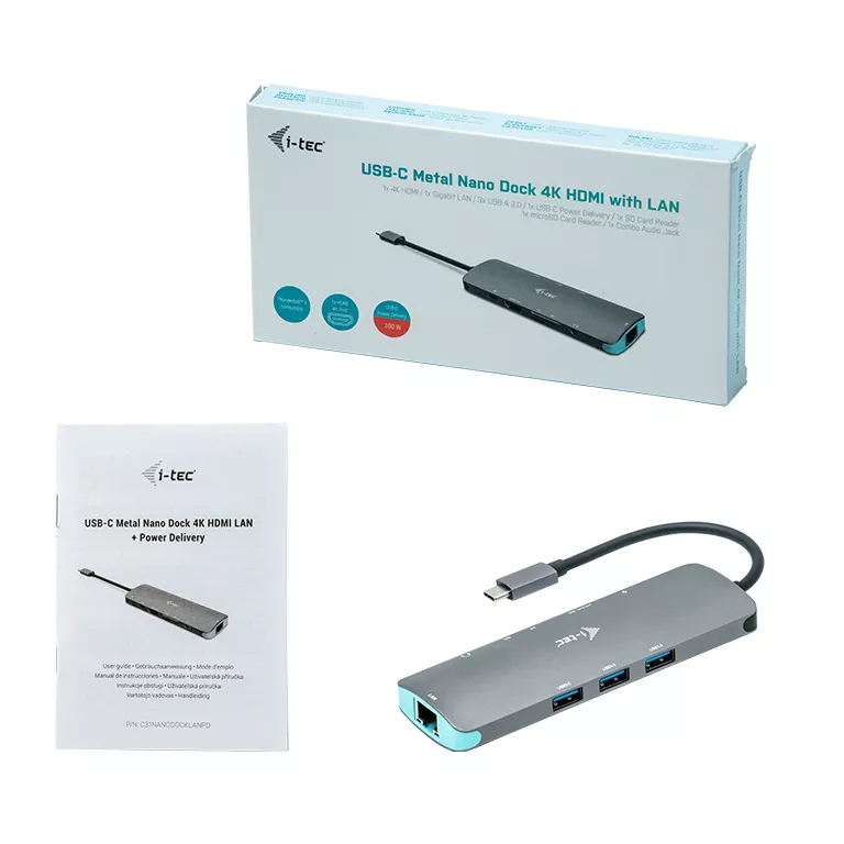 Achat I-TEC USB C Metal Nano Docking Station sur hello RSE - visuel 5
