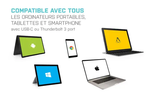 USB-C Nano 3x Display Docking Station + Power Delivery 100 W - I-Tec - Station d'accueil pour portable - visuel 9