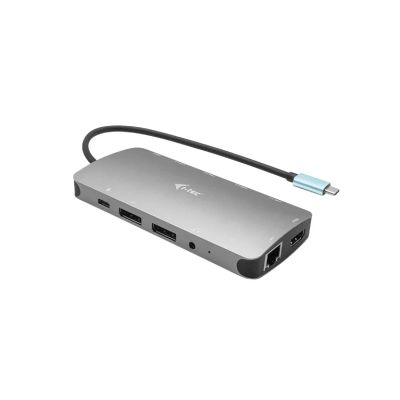Vente I-TEC USB-C Metal Nano Dock 2xDP 1xHDMI 1xGLAN i-tec au meilleur prix - visuel 2
