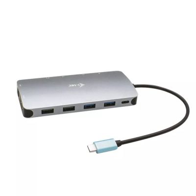Revendeur officiel Station d'accueil pour portable I-TEC USB-C Metal Nano Dock 2xDP 1xHDMI 1xGLAN