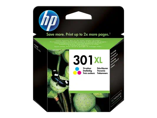 HP 301XL original Ink cartridge CH564EE 301 tri-colour high - Toner - visuel 1