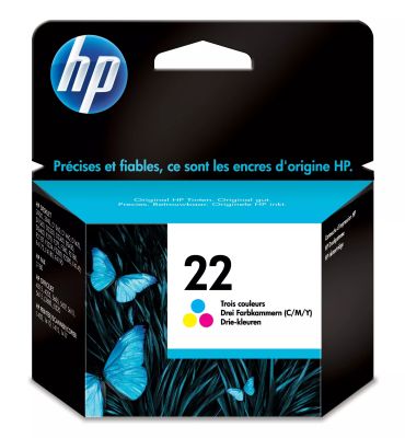 HP 22 cartouche d'encre trois couleurs authentique HP - visuel 84 - hello RSE