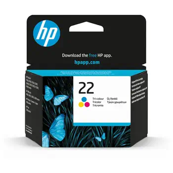 Livraison rapide HP 22 cartouche d'encre trois couleurs authentique
