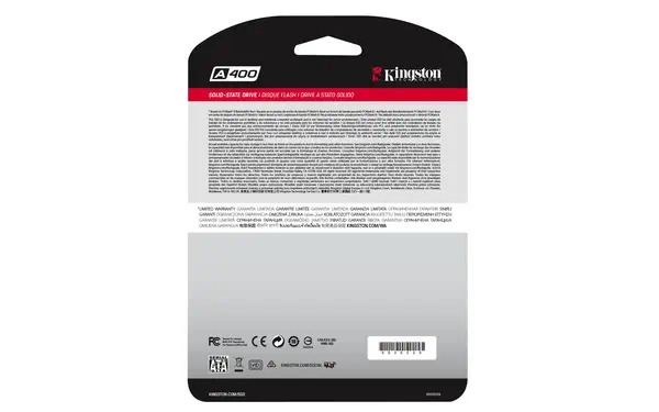 Kingston Technology A400 240 Go 2.5" Série ATA III TLC - Disque dur SSD - visuel 5