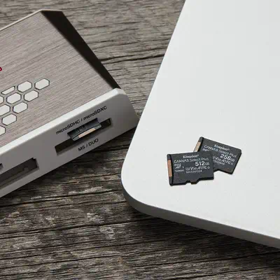 Carte micSDXC Canvas Select Plus 100R A1 C10 de 256 Go + ADP - Kingston - Carte Mémoire - visuel 7