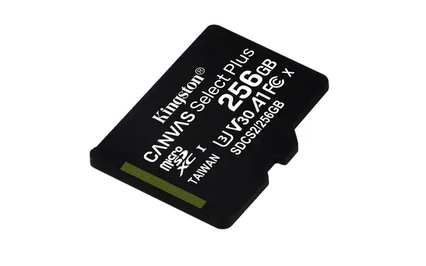 Carte micSDXC Canvas Select Plus 100R A1 C10 Kingston - visuel 1 - hello RSE - Débits supérieurs