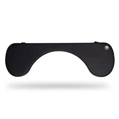 Accoudoir R-Go, ergonomique, symétrique, avec découpe abdominale, mousse souple, noir. - R-Go Tools - Accessoire ENI, TBI et VPI - visuel 1