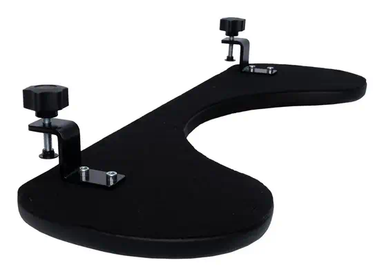 Accoudoir R-Go, ergonomique, symétrique, avec découpe abdominale, mousse souple, noir. - R-Go Tools - Accessoire ENI, TBI et VPI - visuel 7