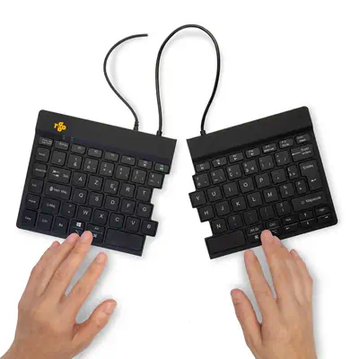 Clavier ergonomique R-Go Split Break v2 avec logiciel de pause, clavier ergonomique divisé, AZERTY ( - R-Go Tools - visuel 8