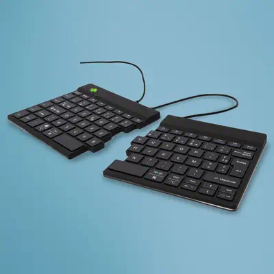 Clavier ergonomique R-Go Split Break v2 avec logiciel de pause, clavier ergonomique divis&eacute;, A - R-Go Tools - visuel 1