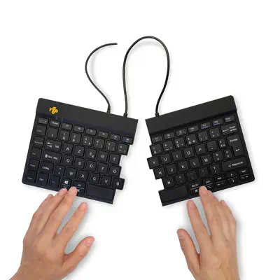 Clavier ergonomique R-Go Split Break v2 avec logiciel de pause, clavier ergonomique divisé, AZERTY ( - R-Go Tools - visuel 5