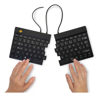 Clavier ergonomique R-Go Split Break v2 avec logiciel de pause, clavier ergonomique divisé, AZERTY ( - R-Go Tools - visuel 8