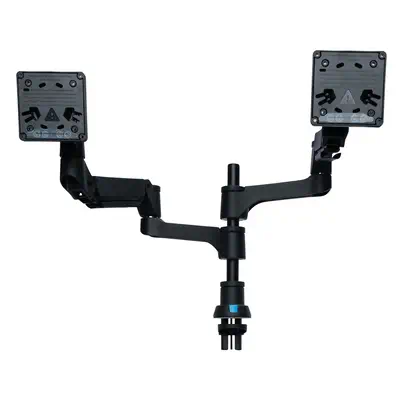 Bras d'écran R-Go Caparo, pour deux écrans, réglable R-Go Tools - visuel 1 - hello RSE - Créez votre propre configuration! - Conception modulaire