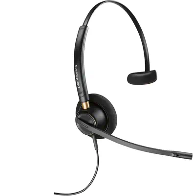 Micro-casque Poly EncorePro 510D monaural numérique avec fonction Poly - visuel 1 - hello RSE - Connecteurs USB-A et USB-C® intégrés