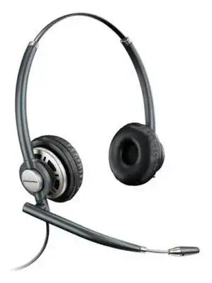 POLY HW720 Casque Avec fil Arceau Bureau/Centre d'appels Noir - Poly - Casque Micro - visuel 1