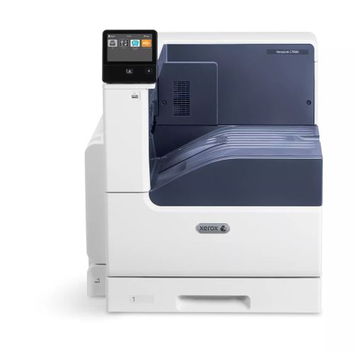 Revendeur officiel Xerox Imprimante VersaLink C7000 A3, 35/35 ppm, Adobe PS3, pilote PCL5e/6, 2 magasins, 620 feuilles au total