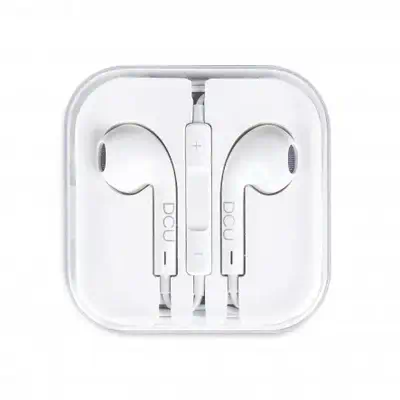 DCU Advance Tecnologic 34151000 écouteur/casque Avec fil Ecouteurs Appels/Musique Blanc - Casque Micro - visuel 2
