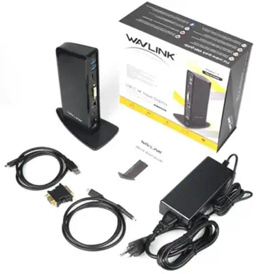 STATION D'ACCUEIL UNIVERSELLE USB-C ET USB-A TRIPLE AFFICHAGE AVEC POWER DELIVERY 65W - DLH - Station d'accueil pour portable - visuel 2