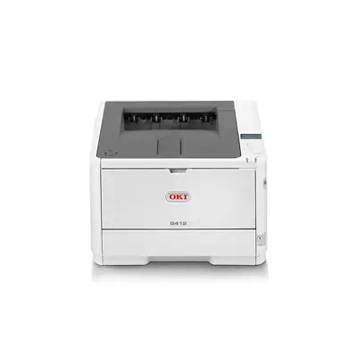 OKI B412dn monochrom LED printer A4 33ppm 24,5 OKI - visuel 1 - hello RSE - Polyvalence - prise en charge de nombreux supports et impression sécurisée