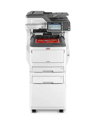 OKI MC853dnct Colour MFP Printer Duplex Network A3 OKI - visuel 1 - hello RSE - Impression de qualité supérieure: couleur exceptionnelle à des vitesses impressionnantes