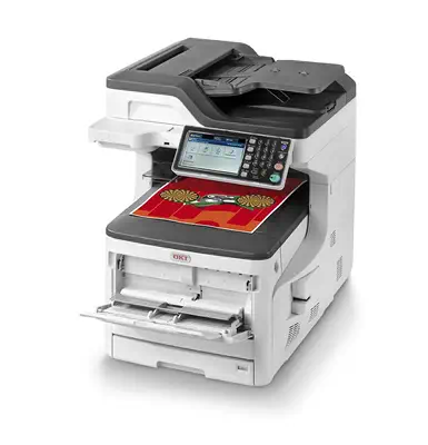 OKI MC853dn Colour MFP Printer Duplex Network A3 OKI - visuel 1 - hello RSE - Fax ultrarapide: fonctionnalités de fax avancée avec la vitesse Super G3