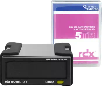 Garantie Overland-Tandberg O-T Kit de lecteur RDX avec cassette de 5