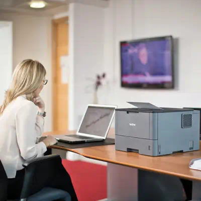 HL-L5000D Imprimante professionnelle laser monochrome recto-verso - Brother - Imprimante Laser - visuel 3