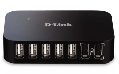 Achat D-LINK HUB 7 PORTS USB 2.0 et autres produits de la marque D-Link