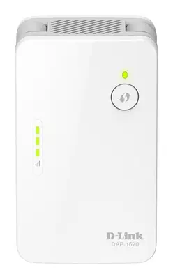 D-Link DAP-1620/E prolongateur réseau Répéteur réseau Blanc D-Link - visuel 1 - hello RSE - Simple à configurer et à utiliser