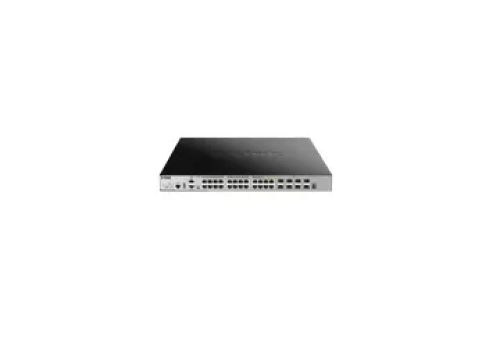 Achat Switchs et Hubs D-LINK 28-Port Layer 3 Gigabit PoE Stack Switch (SI