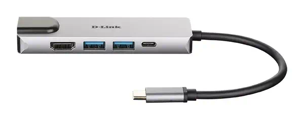 D-Link DUB-M520 station d'accueil Avec fil Thunderbolt 3 D-Link - visuel 1 - hello RSE - Créez 5 possibilités supplémentaires à partir d'un port