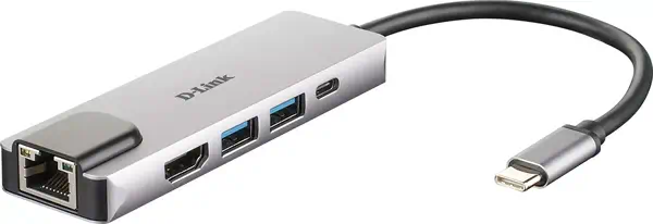 D-Link DUB-M520 station d'accueil Avec fil Thunderbolt 3 D-Link - visuel 1 - hello RSE - Transformez votre écran en moniteur 4K vif