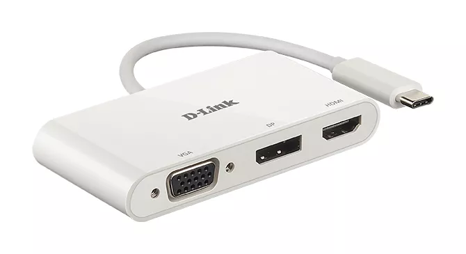 Vente Câble HDMI D-LINK USB-C 3-en-1 Adapter