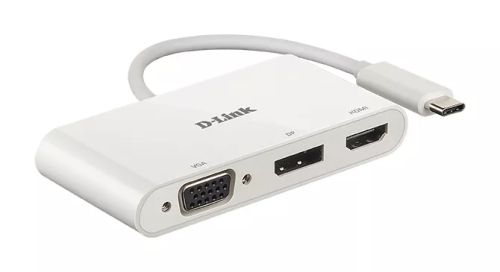 Vente D-LINK USB-C 3-en-1 Adapter au meilleur prix