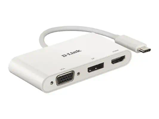 D-LINK USB-C 3-en-1 Adapter - D-Link - Câble HDMI - visuel 4