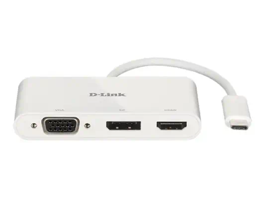 D-LINK USB-C 3-en-1 Adapter - D-Link - Câble HDMI - visuel 1