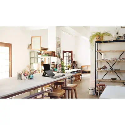 Rehausseur pour ordinateur portable SmartFit Easy Riser (noir) - Kensington - Accessoire - visuel 10