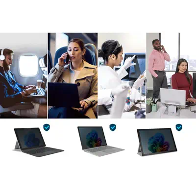 Filtre de confidentialité amovible à 2 directions pour Microsoft Surface Pro 2017 - Kensington - Protection d'écran et Filtre - visuel 7