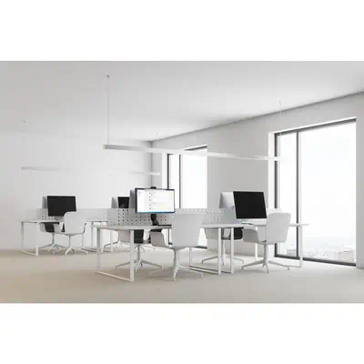 Kensington Bras articulé pour écran à faible encombrement Kensington - visuel 1 - hello RSE - Bouton de réglage ergonomique et support de montage VESA facilement détachable.